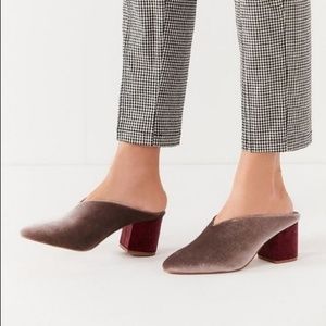 Urban Outfitters Velvet Mule